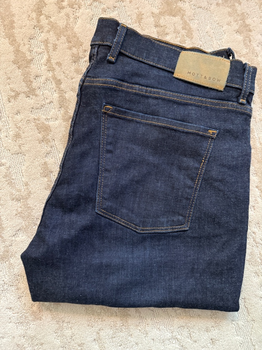 Mott & Bow 35/32 Slim stretch